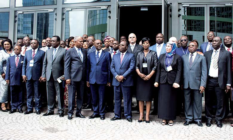 Réunion ministérielle préparatoire du 1er Sommet des Chefs d’État et de gouvernement de la Commission climat et du Fonds bleu du Bassin du Congo avec la participation du Maroc