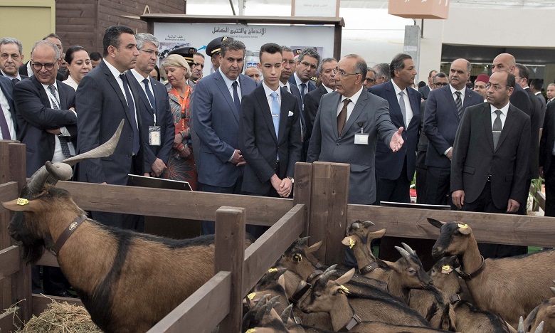 S.A.R. le Prince Héritier Moulay El Hassan préside à Meknès l'ouverture de la 13e édition du Salon international de l’agriculture au Maroc