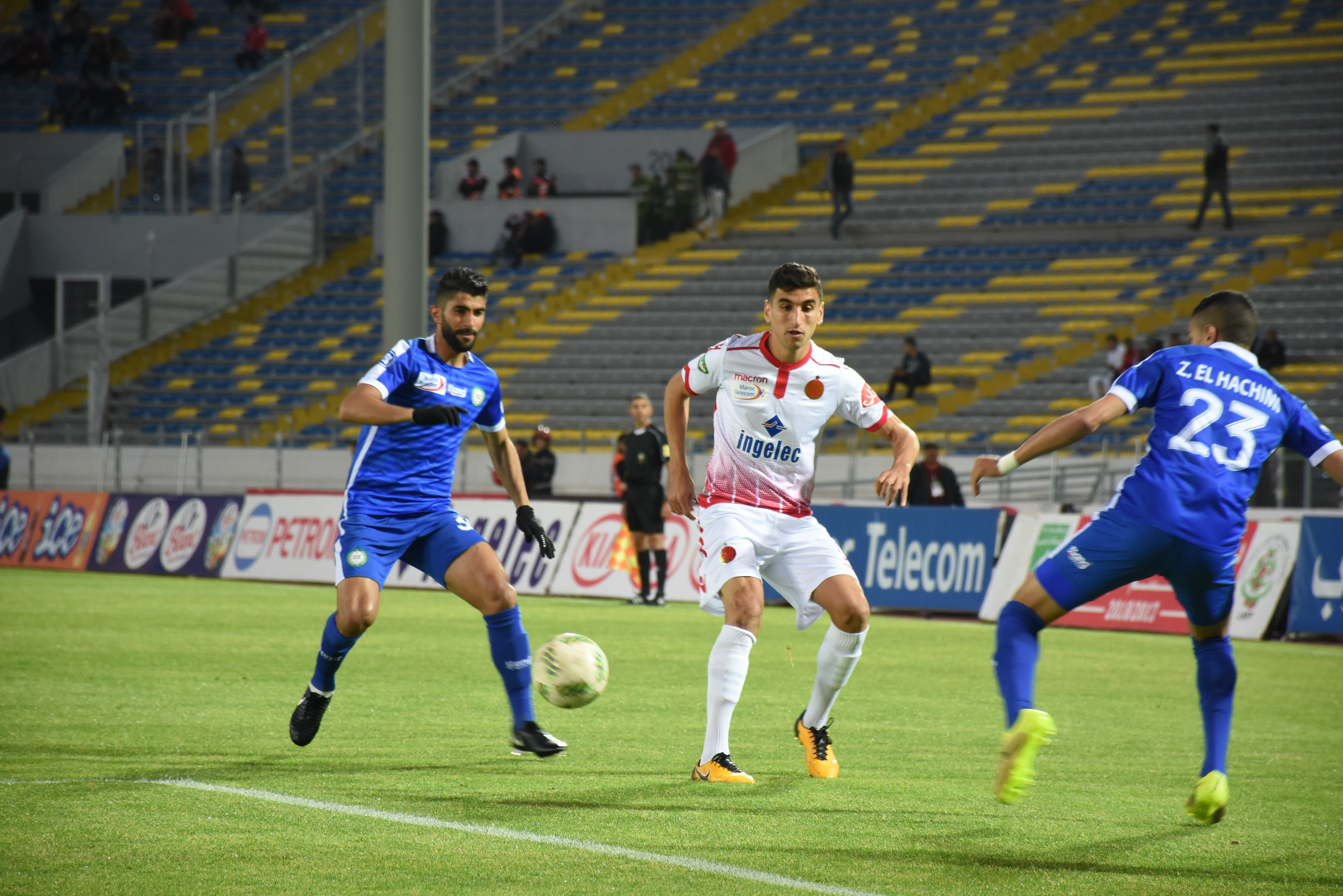 Le Wydad de Casablanca s'impose à domicile 5-2 face à l'Olympique Khouribga