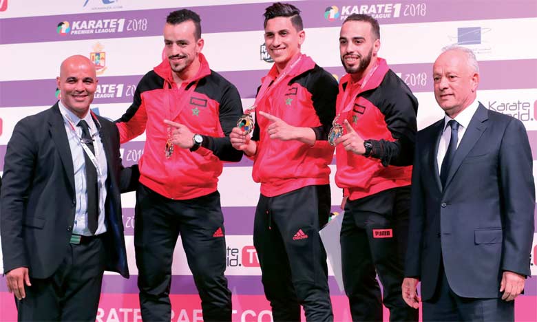 L'équipe marocaine de kata s'adjuge la médaille d'or