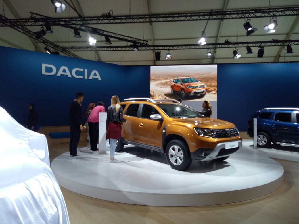 En exclusivité à l'Auto Expo... le nouveau Dacia Duster