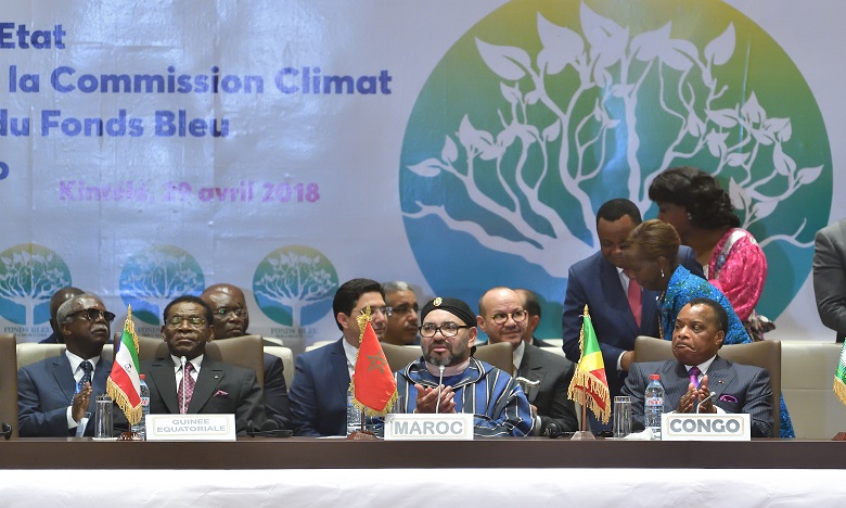 Sa Majesté le Roi signe le protocole instituant la Commission Climat du bassin du Congo