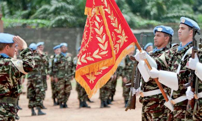 Sept soldats marocains honorés à titre  posthume par l’ONU