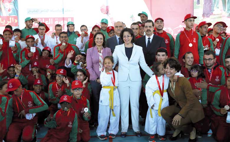 Lalla Soumaya El Ouazzani préside à Ifrane la cérémonie de clôture des dixièmes Jeux nationaux