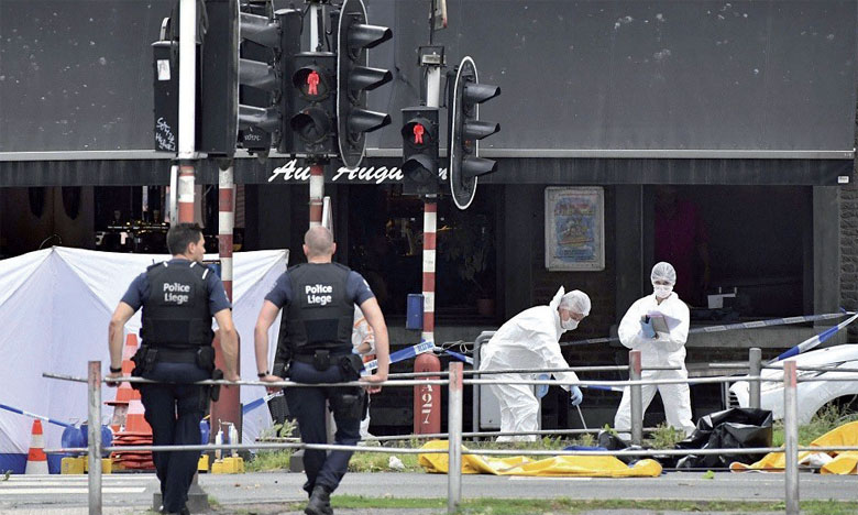 Trois morts, dont deux policières,  dans une attaque à Liège