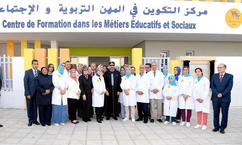 S.M. le Roi inaugure à Rabat un Centre de formation dans les métiers éducatifs et sociaux