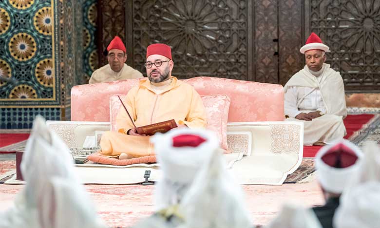 S.M. le Roi, Amir Al Mouminine, préside mardi à Rabat la deuxième causerie religieuse du mois sacré de Ramadan