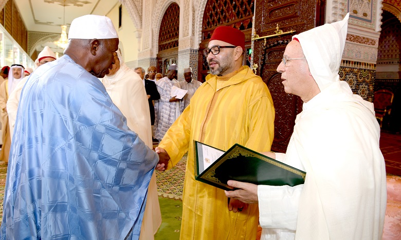 S.M. le Roi, Amir Al Mouminine, préside au Palais Royal de Rabat la deuxième causerie religieuse du mois sacré de Ramadan