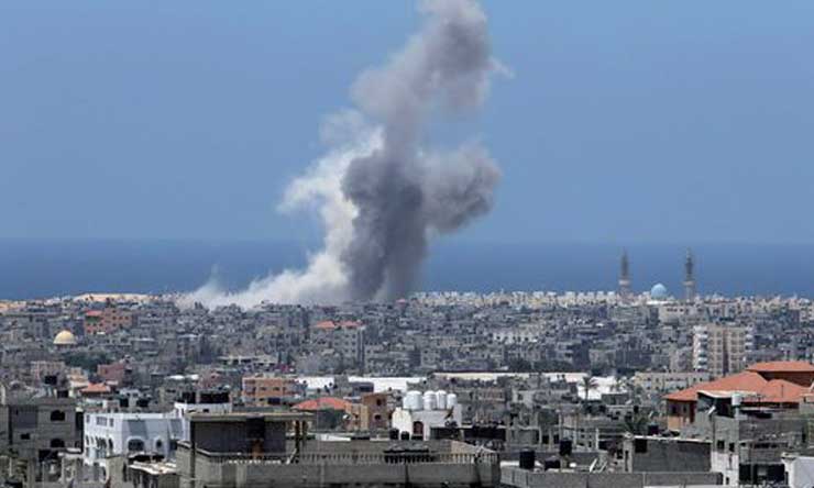 L'armée israélienne a mené un raid contre des cibles du Hamas