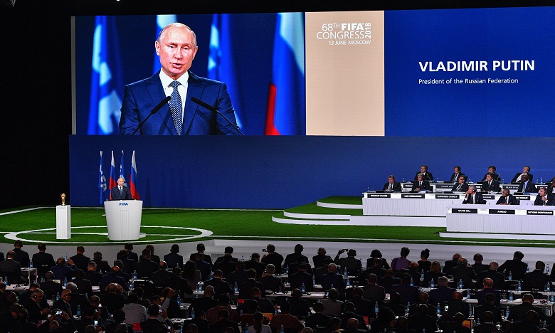 Vladimir Poutine : la Russie est prête à accueillir la Coupe du monde