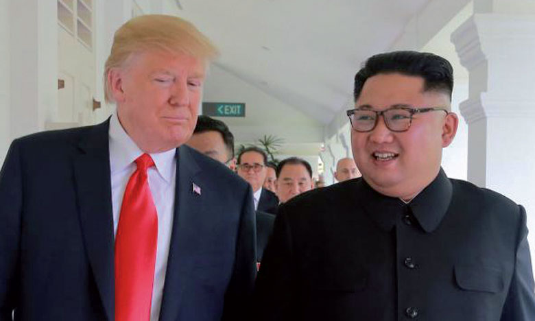 «Il n'y a plus de menace nucléaire de la part  de la Corée du Nord», affirme Donald Trump