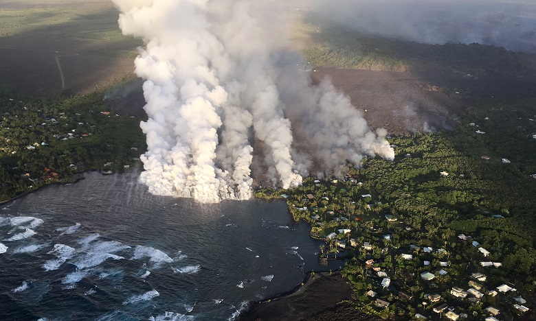 Découvrez les images surprenantes du volcan Kilauea