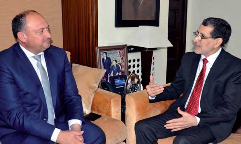 Saâd Eddine El Othmani examine avec le ministre-président wallon  les moyens de renforcer la coopération bilatérale