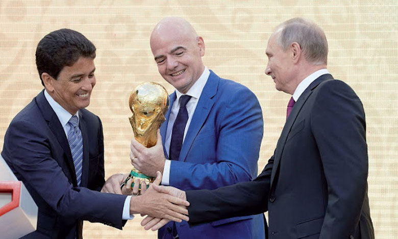 Gianni Infantino assure une dernière promotion pour le Mondial Russie 2018