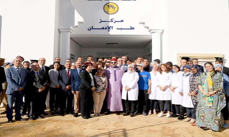S.M. le Roi inaugure un deuxième Centre d'addictologie à Tanger