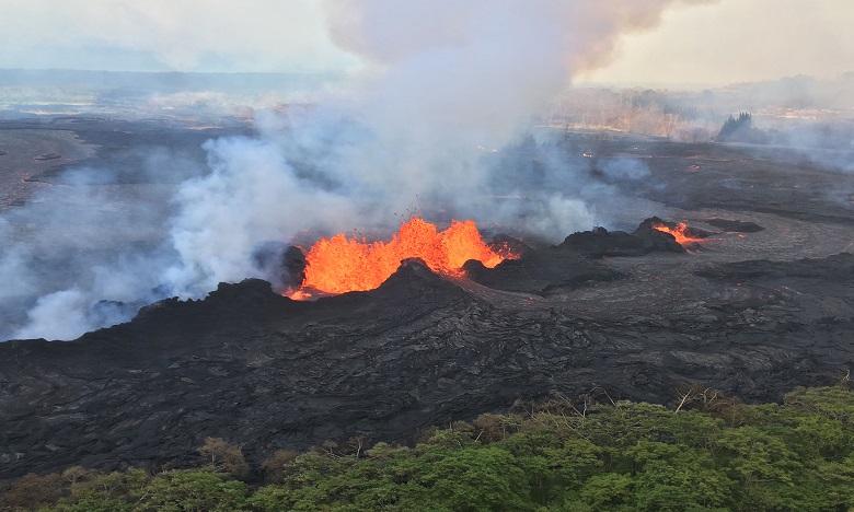 Découvrez les images surprenantes du volcan Kilauea