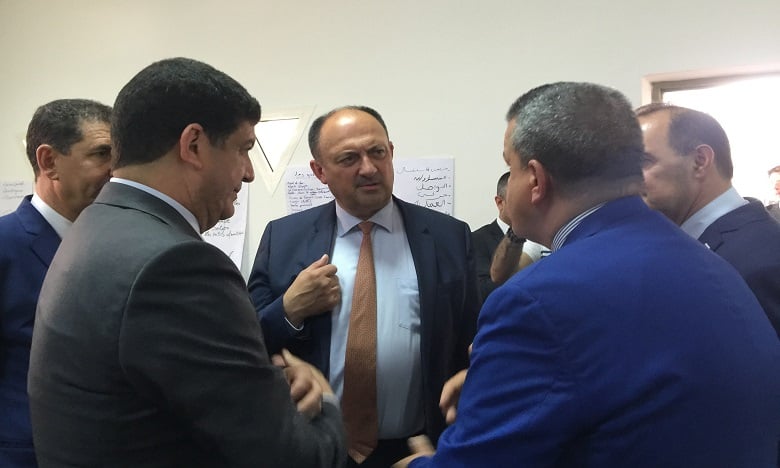 Willy Borsus visite le Centre Mohammed VI de soutien à la microfinance solidaire