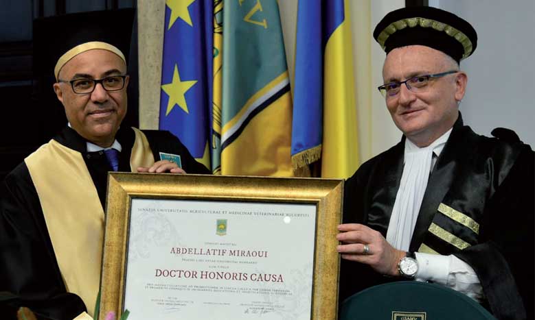 Un nouveau titre de Docteur honoris causa  pour Abdellatif Miraoui