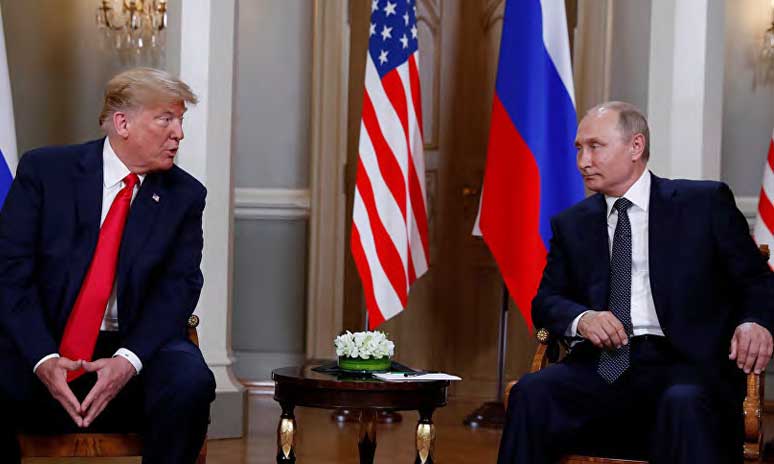 Donald Trump conciliant avec Vladimir Poutine, 