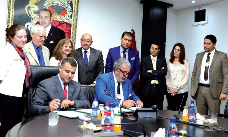 Signature d'un mémorandum d'entente entre la MAP et le Holding Marita Group relatif au développement du projet d'International Media City