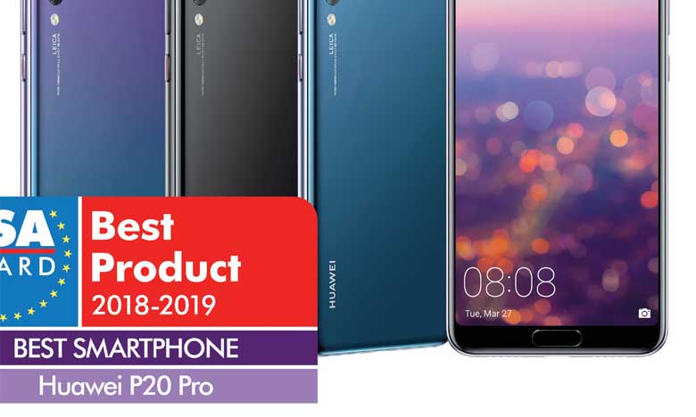 Huawei P20 Pro, meilleur smartphone de l’année