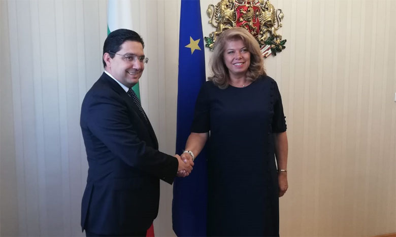 Nasser Bourita reçu en audience par la Vice-Présidente bulgareNasser Bourita reçu en audience par la Vice-Présidente bulgare