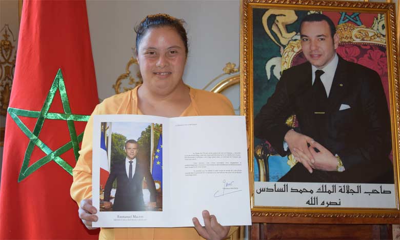 La Marocaine Safaa Nmila, lauréate du Prix spécial du Jury de l'Assiette Gourm'Hand, reçue avec  les honneurs à l'Élysée