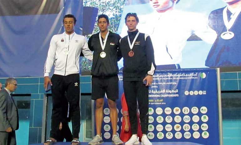 Le nageur marocain Yusuf Tibazi privé  de sa médaille d’or