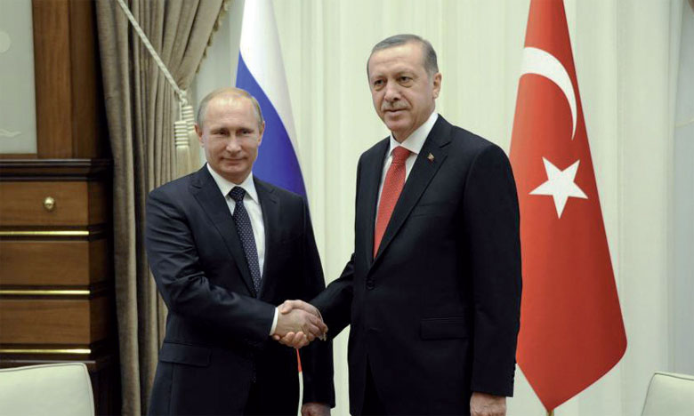 Recep Tayyip Erdogan va rencontrer Vladimir Poutine lundi à Sotchi 