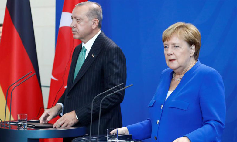 Un sommet Merkel-Macron-Poutine-Erdogan en préparation