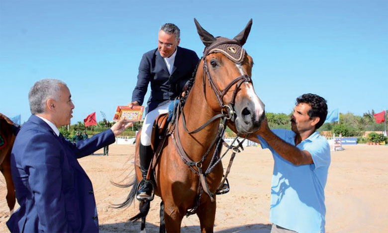 La paire Ghali Boukaa et «Cool Running» s’adjuge le Grand Prix S.M. le Roi Mohammed VI