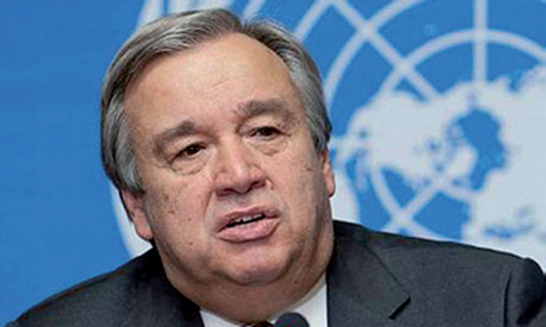 Le Secrétaire général des Nations unies remercie le Maroc pour son soutien aux Opérations de maintien de la paix