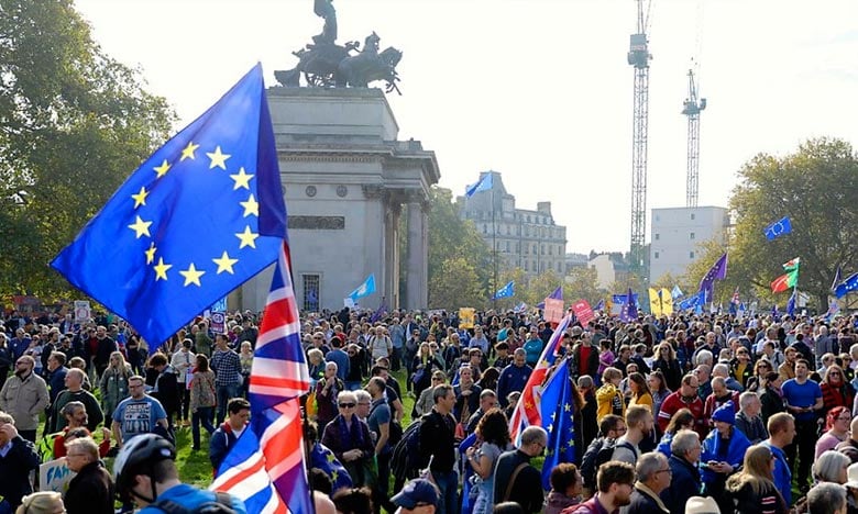 Brexit : mobilisation massive à Londres pour le second vote   