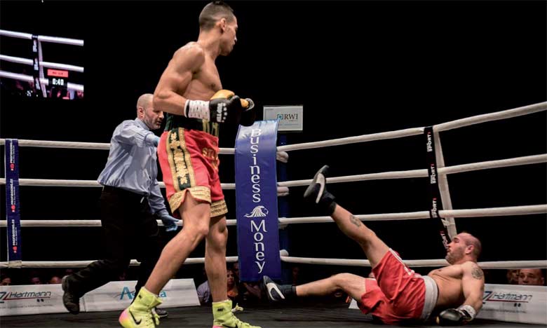 Mohamed Rabii vainqueur de son septième combat par KO
