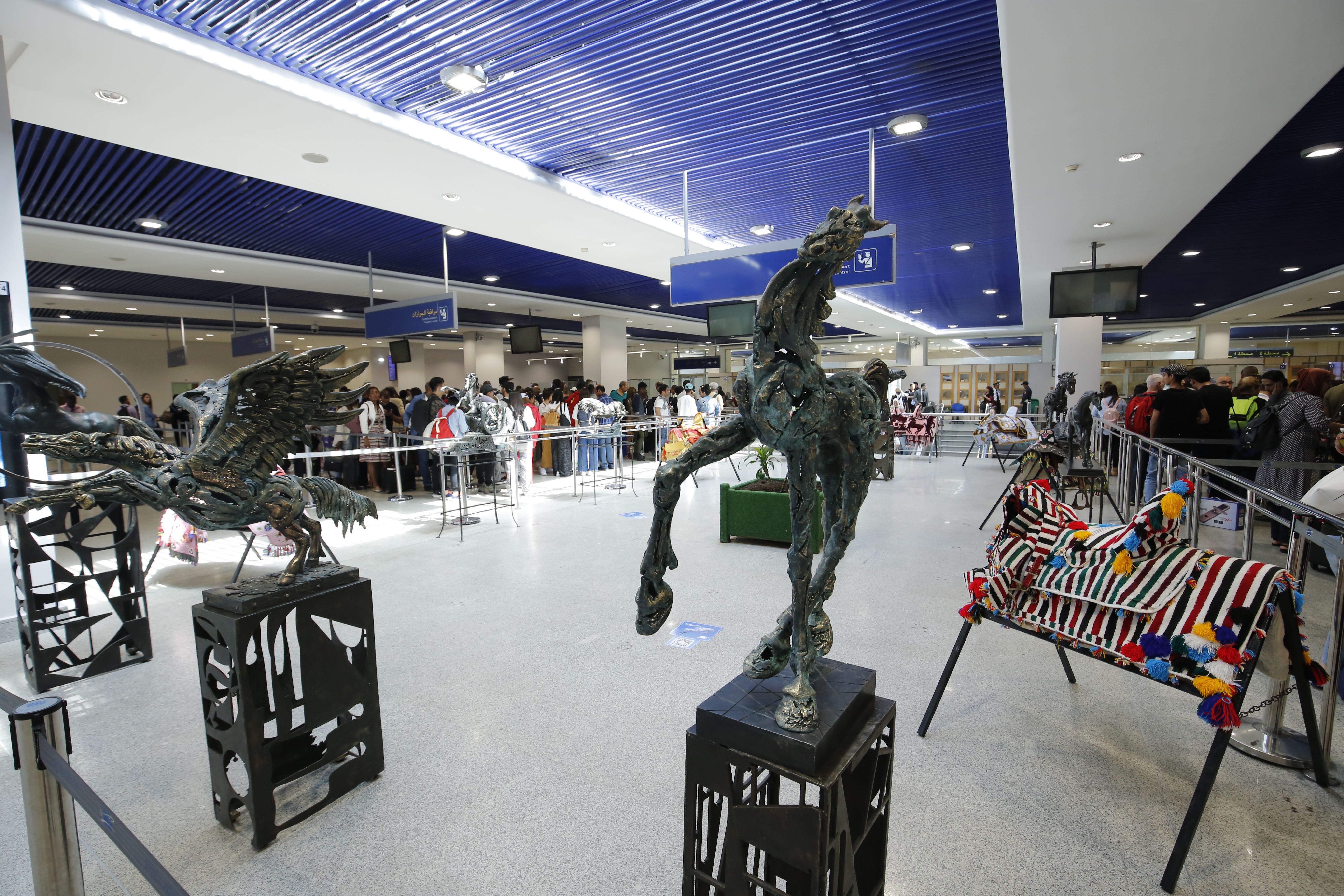 Le Cheval à l’honneur dans les aéroports de Casablanca et de Rabat-Salé