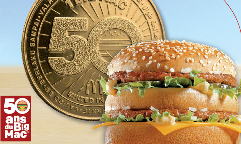 Une monnaie MacCoin pour les 50 ans du Big Mac 