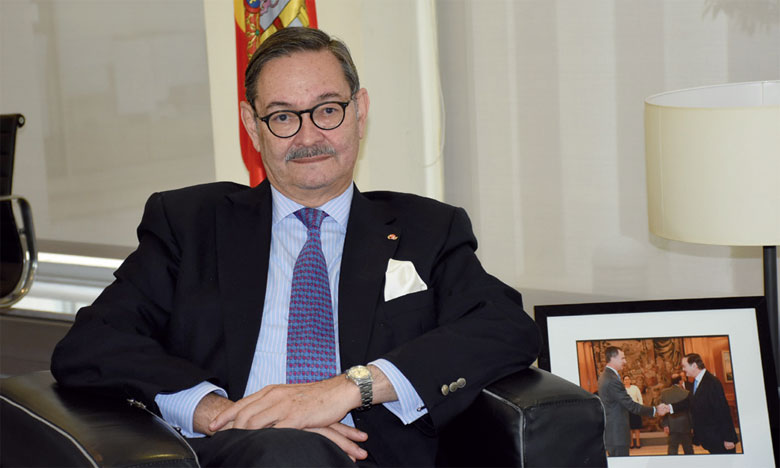 Ricardo Diez Hochleitner, ambassadeur d'Espagne au Maroc : «Le développement constant des relations institutionnelles a aussi eu un impact sur le développement de nos relations économiques»