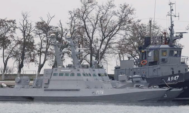 Escalade entre Kiev et Moscou  qui capture 3 navires ukrainiens