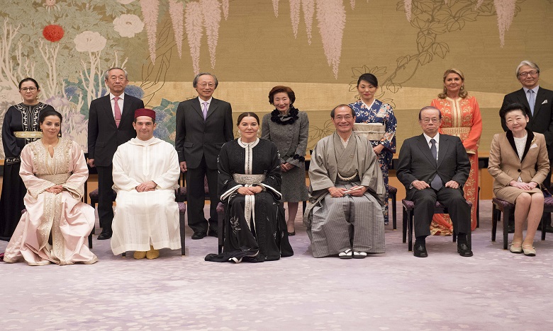 Le Maire de Kyoto offre un dîner en l'honneur de S.A.R. la Princesse Lalla Hasnaa
