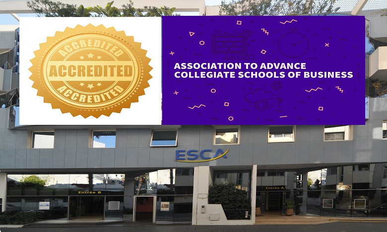 ESCA accréditée AACSB, une première au Maroc et en Afrique francophone