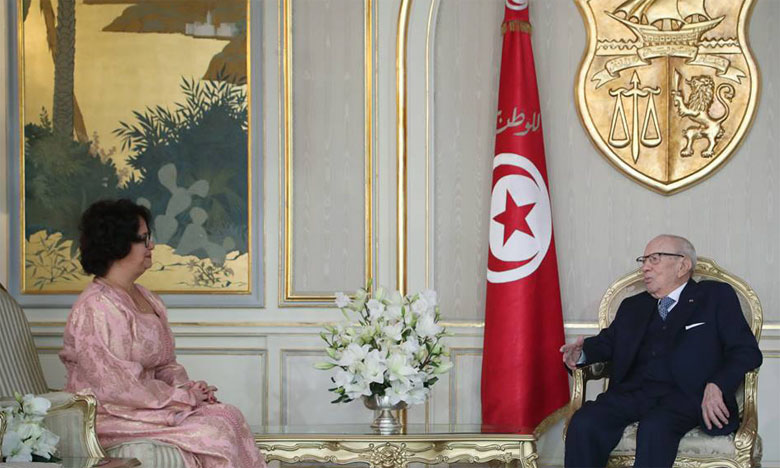 Le Président tunisien salue le leadership  et la clairvoyance de S.M. le Roi Mohammed VI