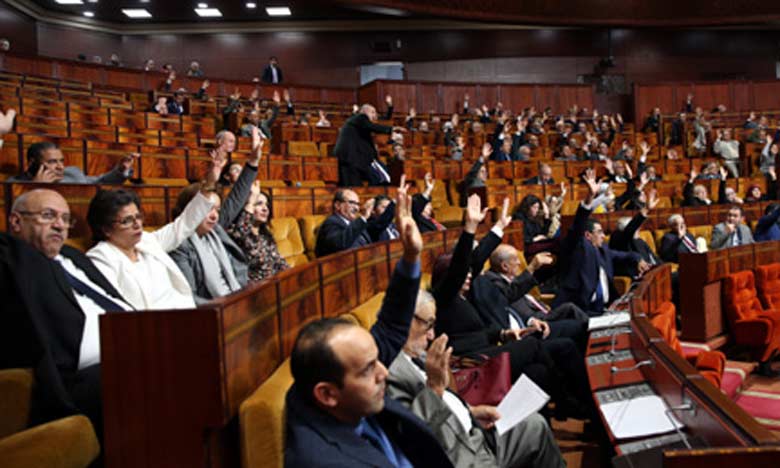 La Chambre des représentants adopte en seconde lecture le projet de loi de Finances 2019