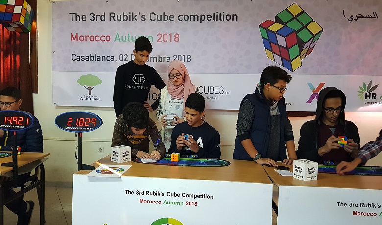 3e édition de la compétition Rubik's Cube : De nombreux records battus