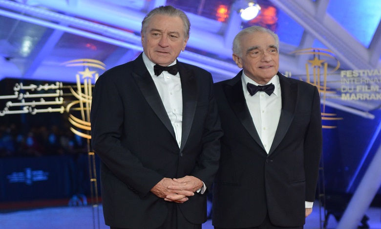 Martin Scorsese honore Robert De Niro au festival de Marrakech