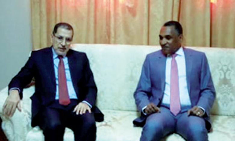 Le Chef du gouvernement s'entretient à Nouakchott avec son homologue mauritanien
