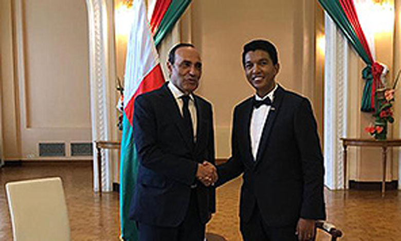 Habib El Malki représente S.M. le Roi  à la cérémonie d’investiture du nouveau Président malgache