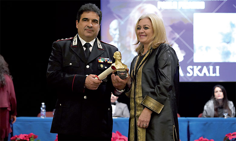 Nadia Skali doublement décorée en 2018  par le César et le Prix Pablo Picasso
