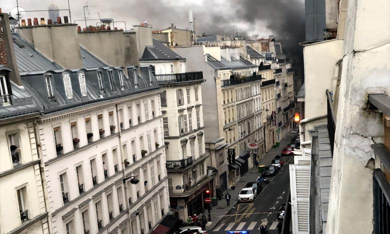 Forte explosion dans le 9e arrondissement de Paris 