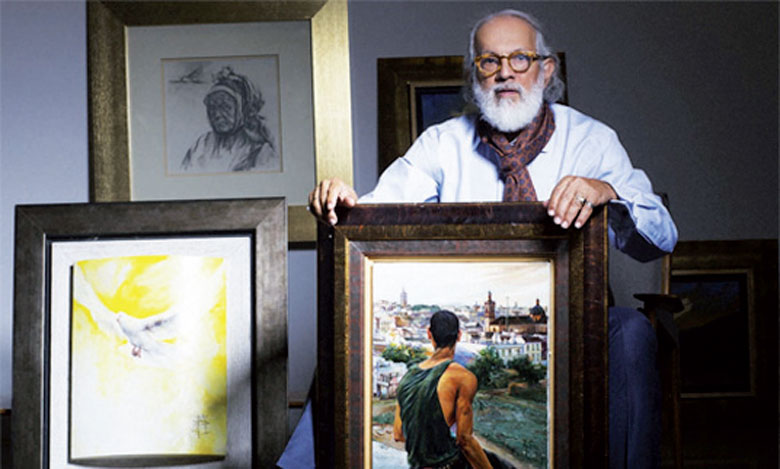 Le peintre Ahmed Ben Yessef à Tétouan