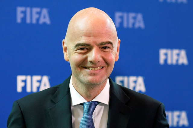 Infantino, seul candidat à la présidence de la FIFA